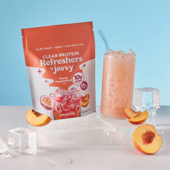 Peach Passionfruit Protein Refresher