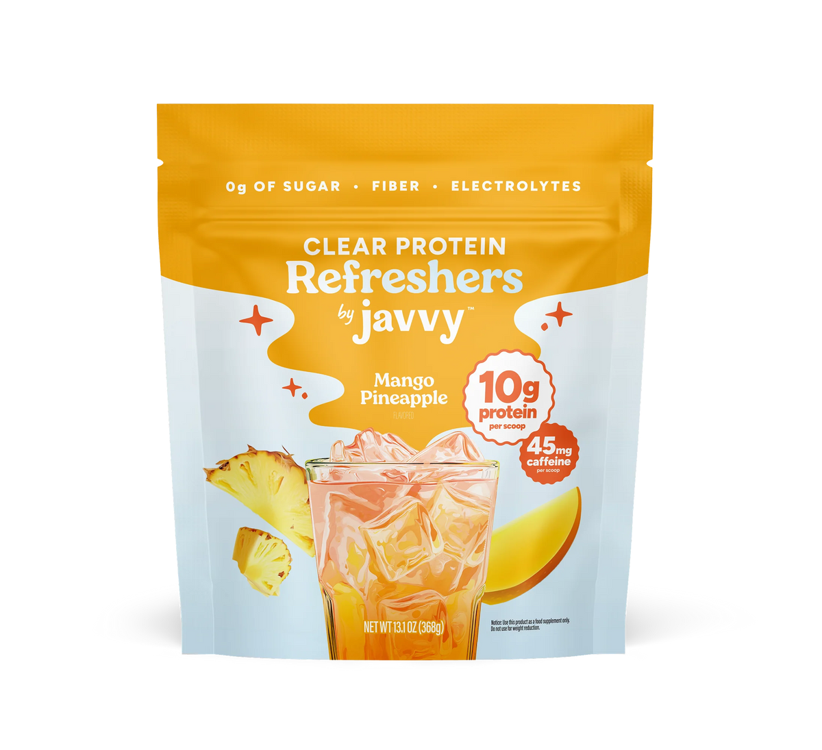 Mango Pineapple Protein Refresher